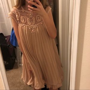 Precious pink baby doll dress